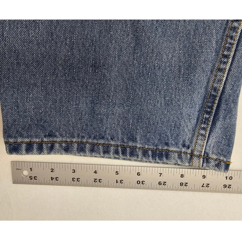 Levis 550 Relaxed Fit Jeans Mens 48x29 Medium Wash Blue Denim Tapered 100 Cotton